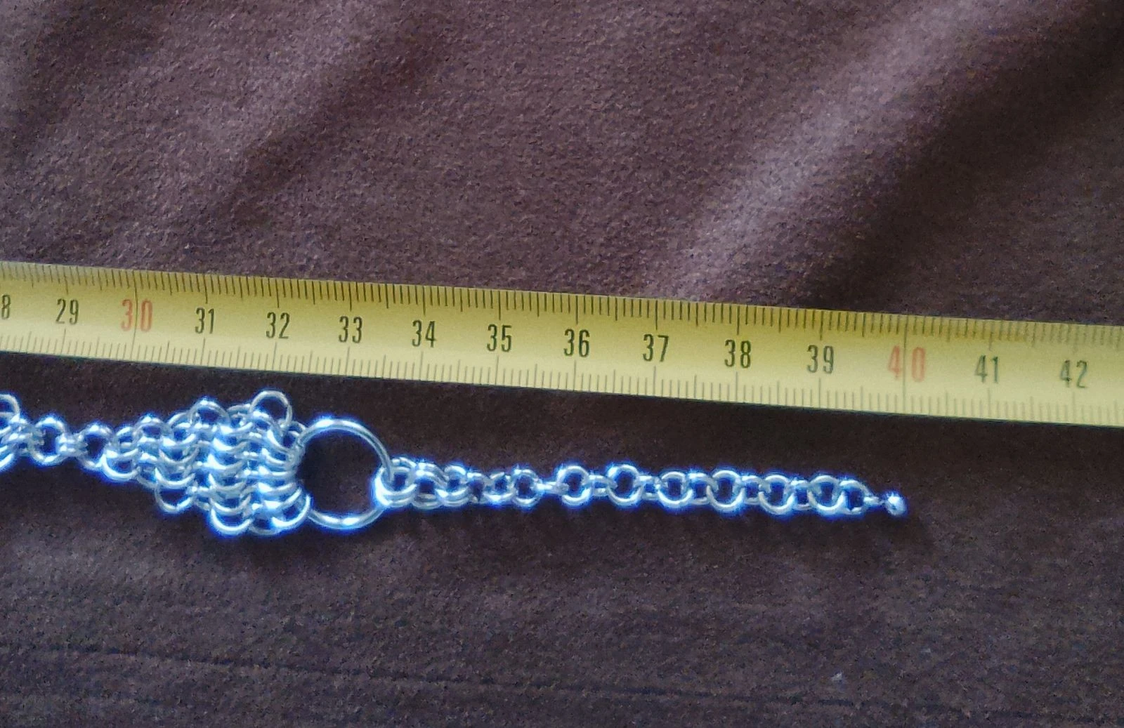 Colar choker unissex de corrente europeia – photo 6